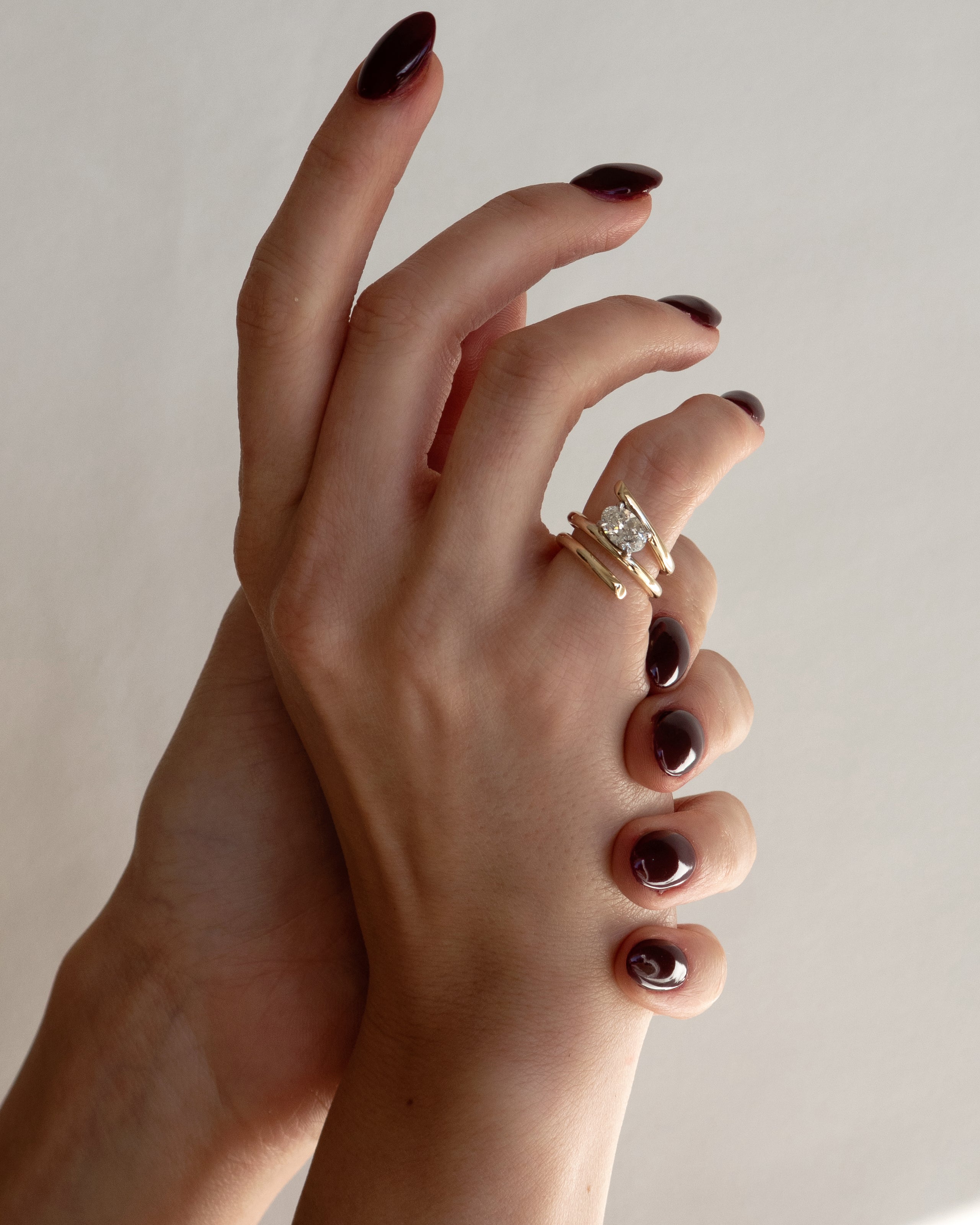 Emily Diamond Pinky Ring