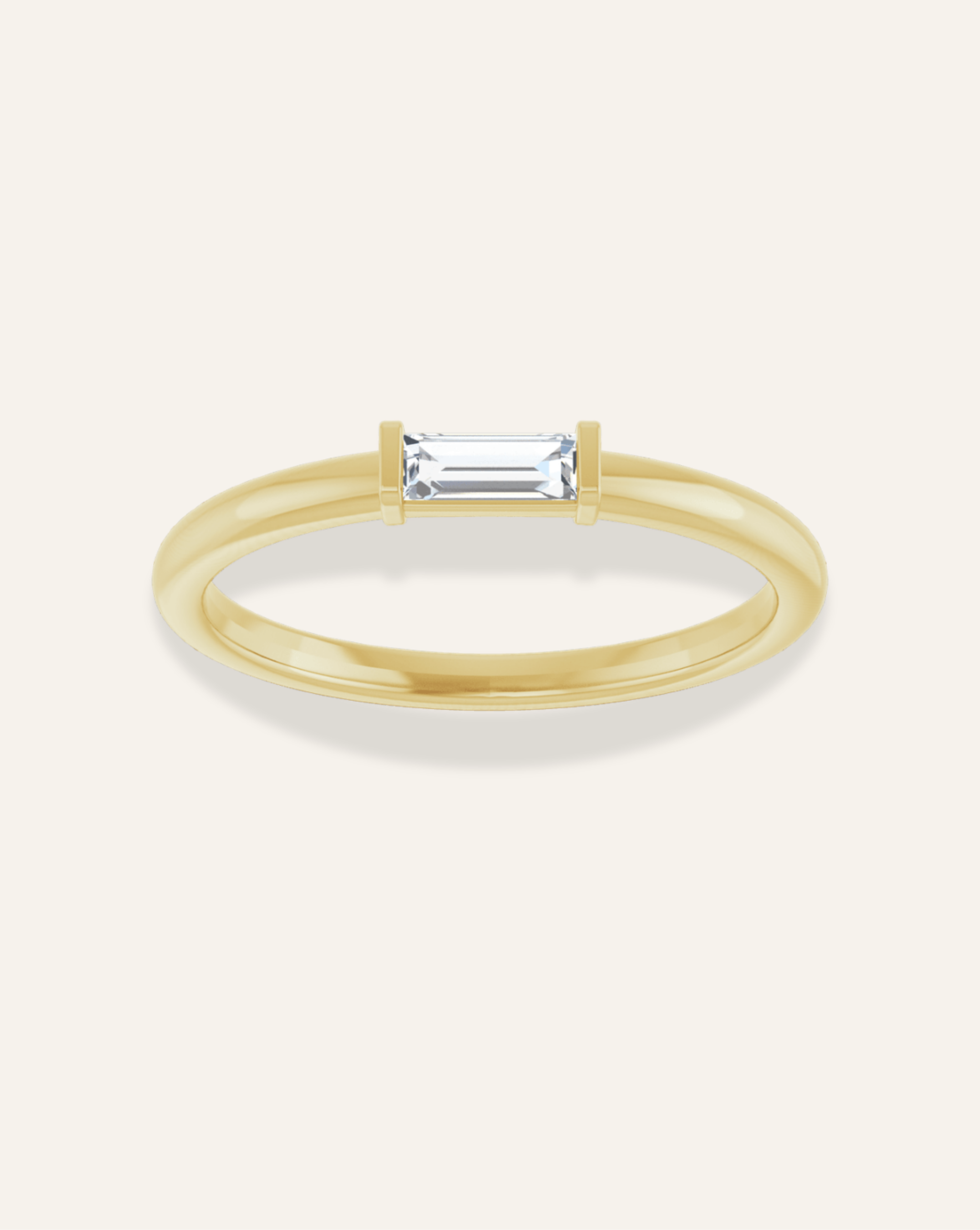 Baguette Stacking Ring