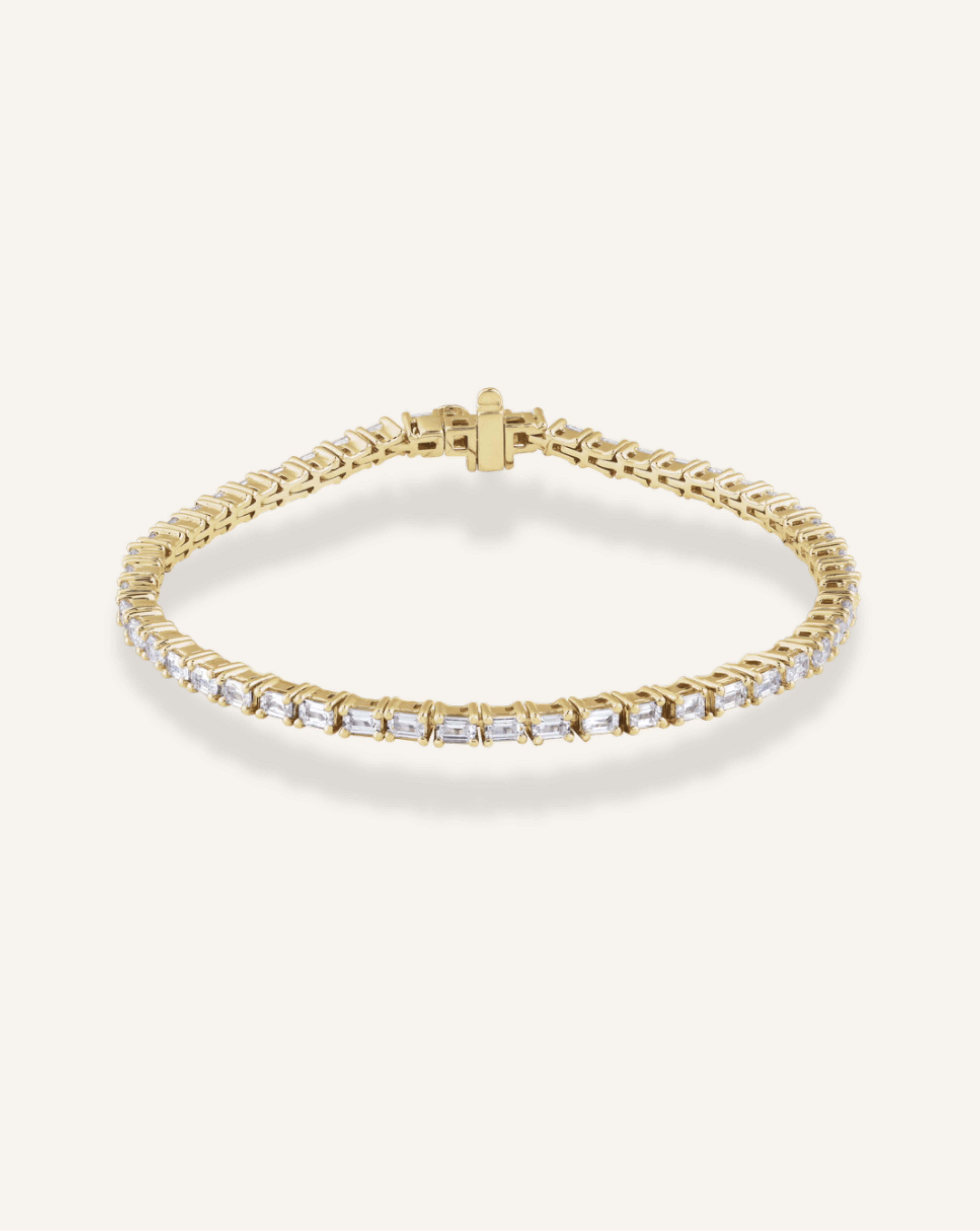 Emerald Cut Tennis Bracelet