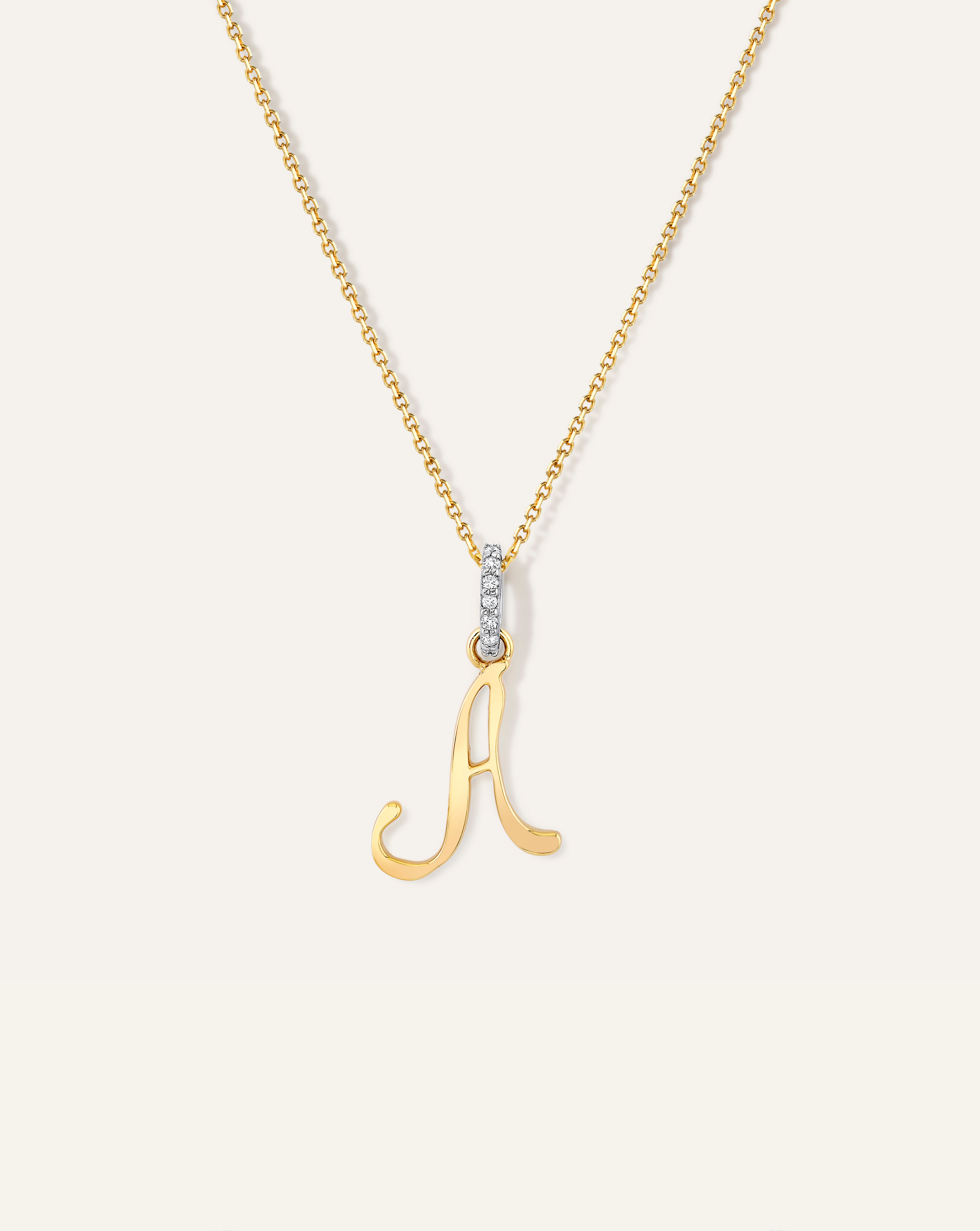 Jules Initial Necklace